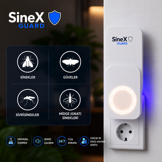 SineX Guard© İç Mekan Fişli Sinek Tuzağı